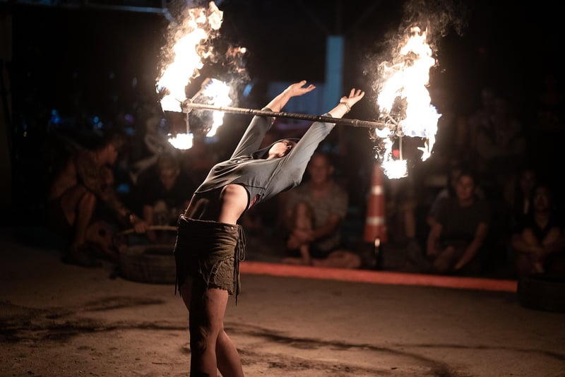 Fire-dancing Performances