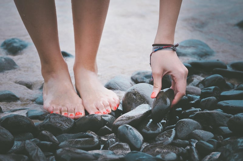 Lace Barefoot Sandals